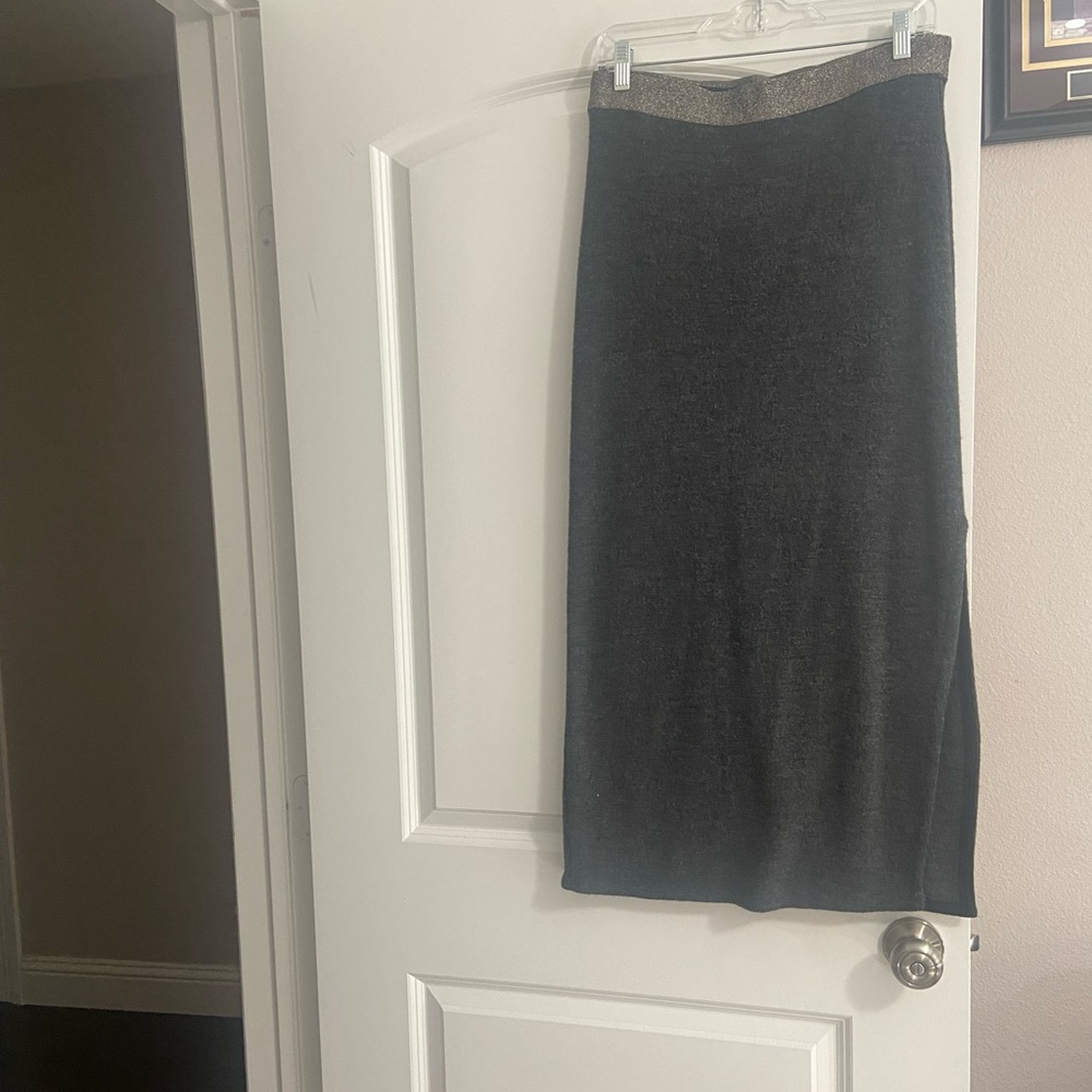 Moth brand sweater pencil long sweater skirt size medium